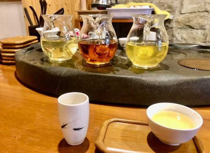 Pinglin tea tasting experience