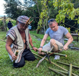 Traditional hunting tools and materials